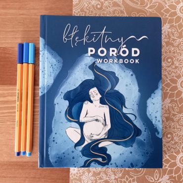 Błękitny poród. Workbook - okładka