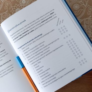 Błękitny poród. Workbook - projekt