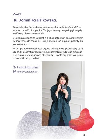 projekt e-booka o fotografii