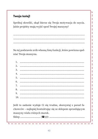 layout e-booka - karta pracy